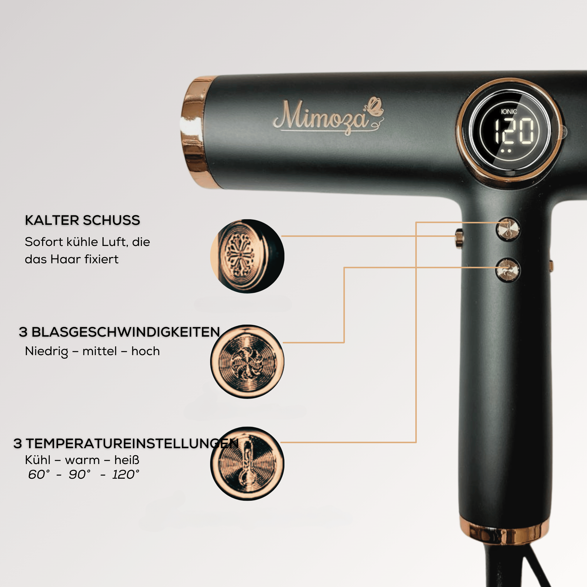 Mimoza Ultra Dynamic Airstyler | Curl & Straight -