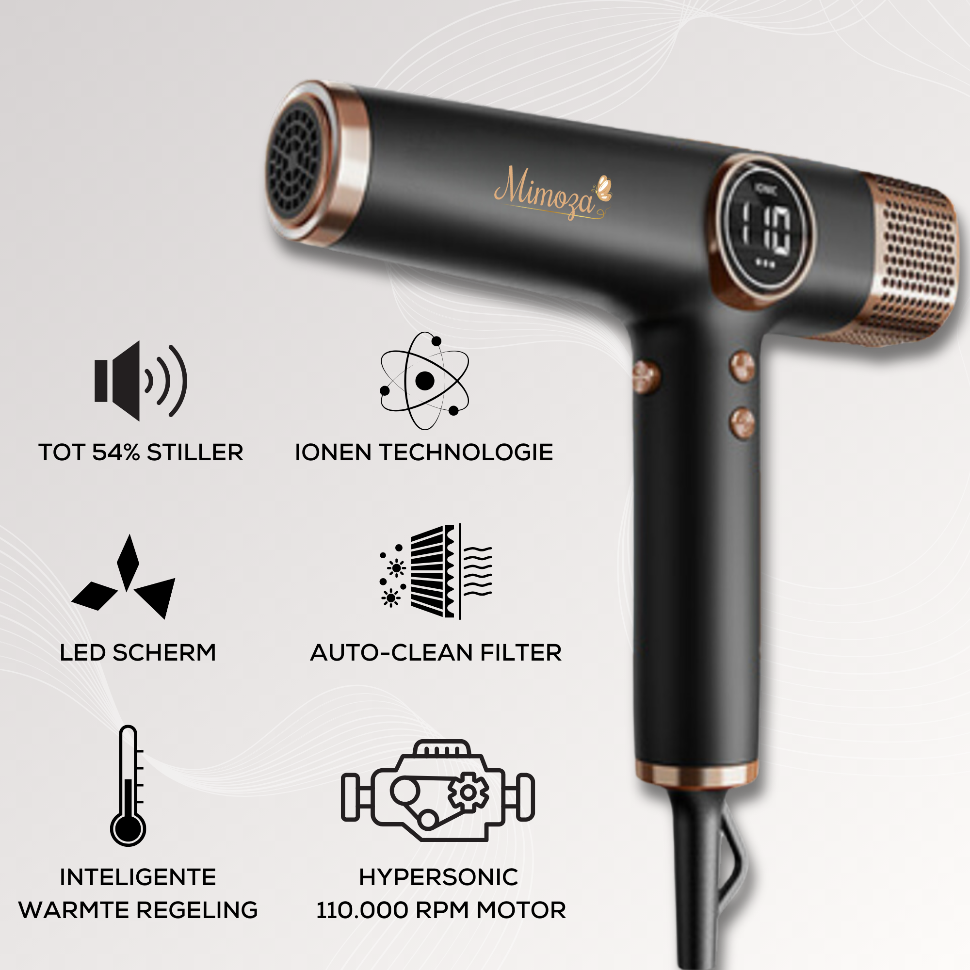 Mimoza Ultra Dynamic Airstyler | Curl & Straight